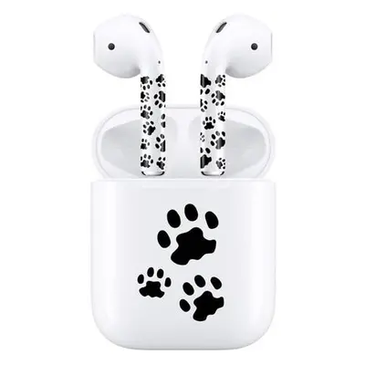 RockMax skin Art dekorativní nálepka pro AirPods 1/2 Gen.+nabíjecí pouzdro Tlapky