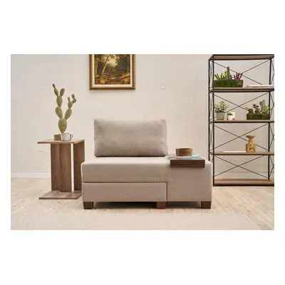 Atelier del Sofa 1-Seat Sofa-Bed Perenna Linen Right - Cream Cream