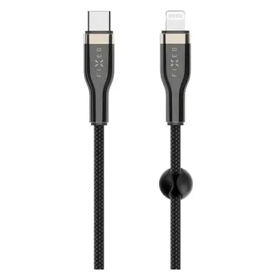 Fixed FIXDB-CL2-BK USB-C/Lightning a podporou PD, 2m