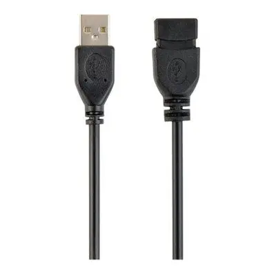 GEMBIRD kabel USB 2.0 AM-AF, 3m, černý