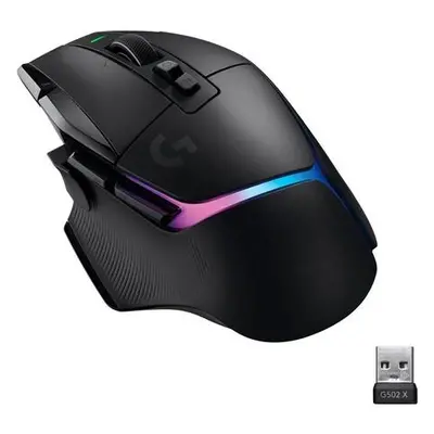 Logitech G502 X PLUS black - bezdrôtová herná myš, 910-006162