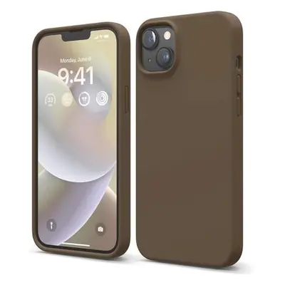 ELAGO silikonový kryt pro iPhone 14 Plus hnědý