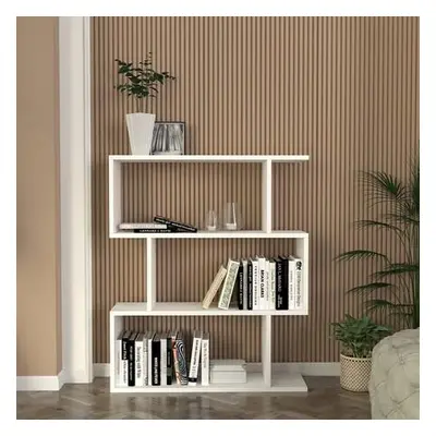 Hanah Home Bookshelf Karrusel - White White