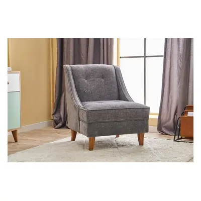 Atelier del Sofa Wing Chair Ella Prestij - Grey Grey