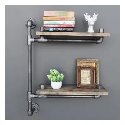 Hanah Home Pipe Shelf Boruraf076