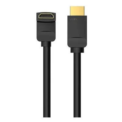 Cable HDMI 2.0 Vention AAQBH 2m, Angled 270°, 4K 60Hz (black)