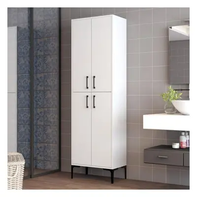 Hanah Home Multi Purpose Cabinet Berlin A - White White