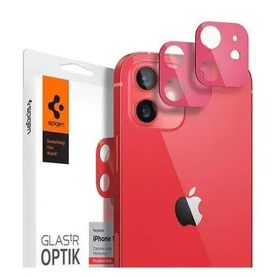 Spigen Optik Lens Protector pre iPhone 12 - Red