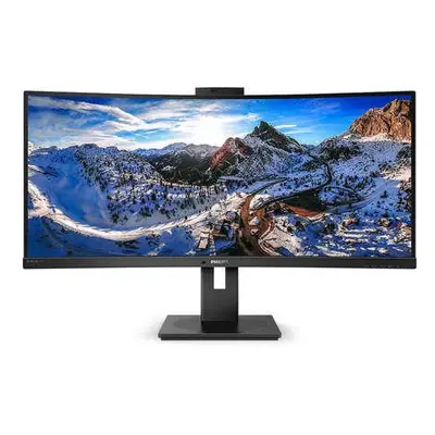 PHILIPS 34" LED 346P1CRH/00 / VA/ 3440x1440/ 500cd/ DP/ HDMI/ USB-C/ 4x USB/ RJ-45/ repro, 346P1