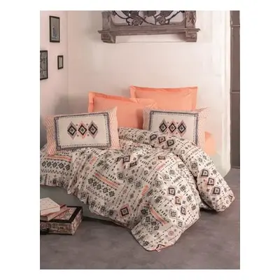 L'essentiel Maison Ranforce Single Quilt Cover Set Kateri - Salmon Salmon