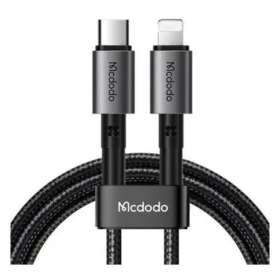 Kabel USB-C na lightning Mcdodo CA-2851, 36W, 2m (černý)