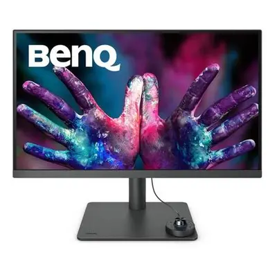 BENQ 27" LED PD2705U/ FF/ LBL/ IPS panel/ 3840x2160/ 20M:1/ 5ms/ HDMI/ DP/ USB/ repro/ Pivot/ če