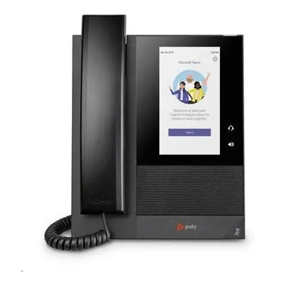 Poly CCX 400 multimediální telefon pro Microsoft Teams s podporou technologie PoE