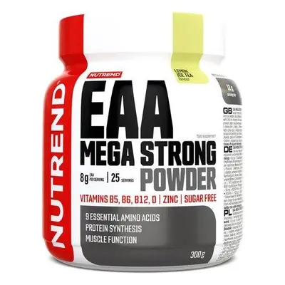 Nutrend nápoj EAA Mega Strong Powder 300g ledový čaj citron