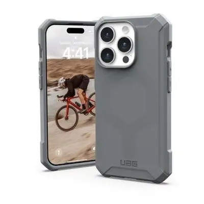 UAG Essential Armor MagSafe iPhone 15 Pro stříbný