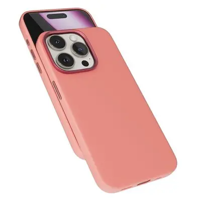 Epico Mag+ Silicone Case Pro iPhone 16 Pro Max - broskvově růžová