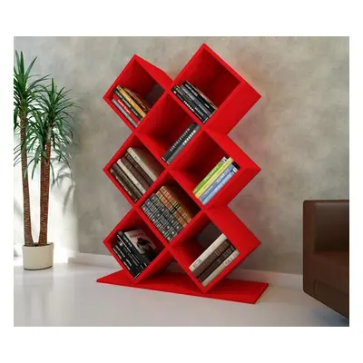 Hanah Home Bookshelf Kumsal - Red Red