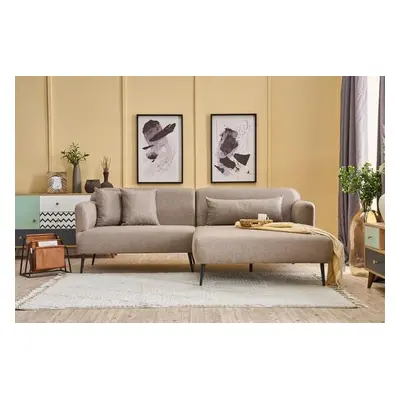 Atelier del Sofa Corner Sofa Revos Right - Brown Brown