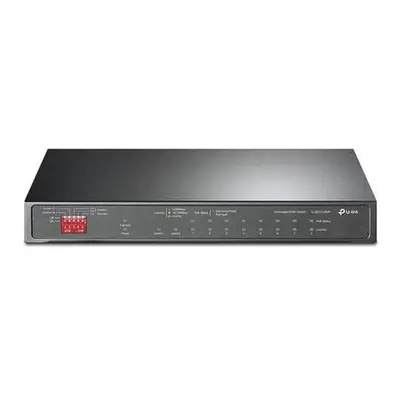 TP-Link TL-SG1210MP - 10-Port Gigabit Desktop Switch with 8-Port PoE+, TL-SG1210MP