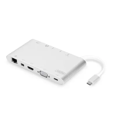 Univerzální dokovací stanice DIGITUS, USB typu C, DA-70861