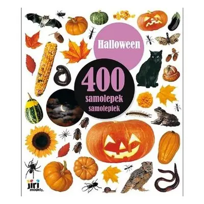 400 samolepek Halloween