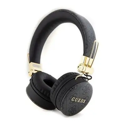 Guess PU 4G Metal Logo Bluetooth Stereo Headphone Black