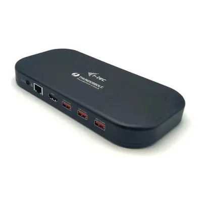 i-tec dokovací stanice Thunderbolt 3 Dual 4K/ 5x USB-A 3.2/ USB-C/ HDMI/ LAN/ micro SD/SD/ Power