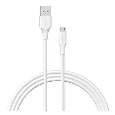 Cable USB 2.0 to Micro USB Vention CTIWF 2A 1m (white)