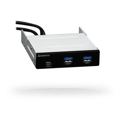 CHIEFTEC MUB-3003C, čelní panel s 1x USB Type-C a 2x USB Type-A, MUB-3003C