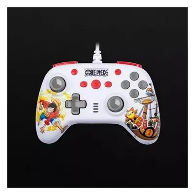 Konix One Piece Nintendo Switch/PC White Controller