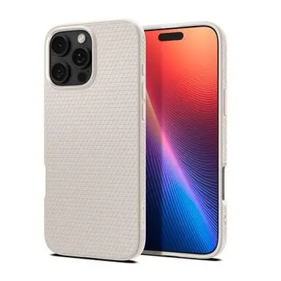 Spigen Liquid Air kryt iPhone 16 Pro natural titanium