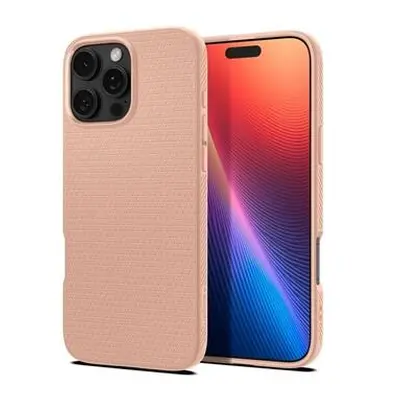 Spigen Liquid Air kryt iPhone 16 Pro rose titanium