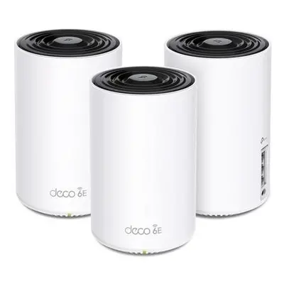 TP-Link Deco XE75(3-pack) - AXE5400 třípásmový Meshový Wi-Fi 6E systém pro chytré domácnosti, Ho