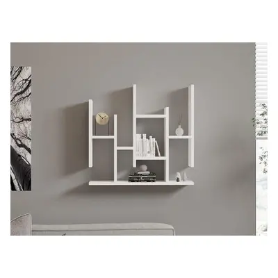 Hanah Home Wall Shelf Flower - White White