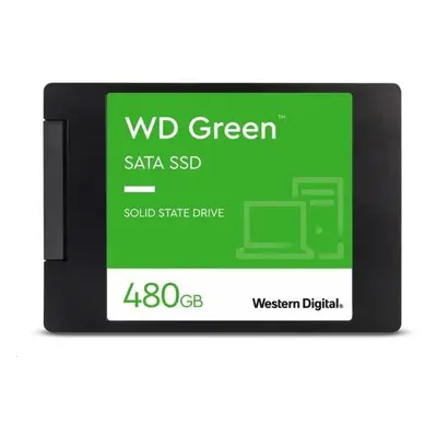 WD GREEN SSD 3D NAND WDS480G3G0A 480GB SATA/600, (R:500, W:400MB/s), 2.5"