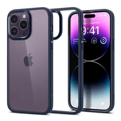 Spigen Ultra Hybrid iPhone 14 Pro tmavě modrý