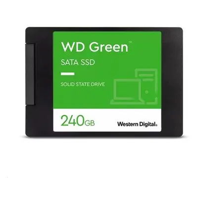 WD GREEN SSD 3D NAND WDS240G3G0A 240GB SATA/600, (R:500, W:400MB/s), 2.5"