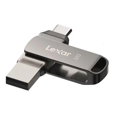 Lexar flash disk 32GB - JumpDrive D400 Dual USB-C & USB-A 3.1 (čtení až 100MB/s), LJDD400032G-BN