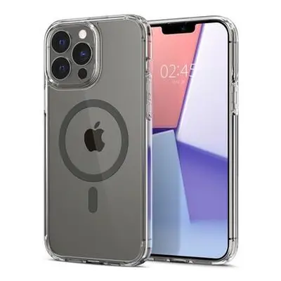 Spigen Crystal Hybrid Mag kryt iPhone 13 Pro Max grafitový