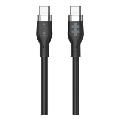 Hyper Silicone 240W USB-C nabíjecí kabel 1m černý