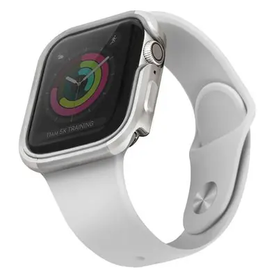 UNIQ Valencia kovové pouzdro Apple Watch (40mm) stříbrné