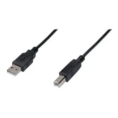 Digitus AK-300102-030-S USB A/samec na B/samec, 2x stíněný, 3m, černý