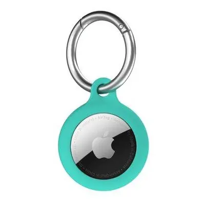 Next One puzdro Secure Silicone Key Clip pre Apple AirTag - Mint