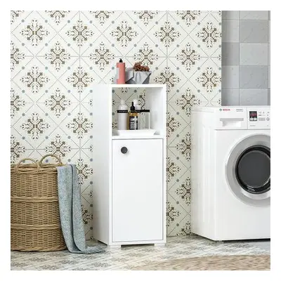 Hanah Home Bathroom Cabinet Ahu - White White