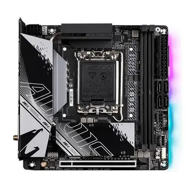 GIGABYTE B760I AORUS PRO DDR4 / Intel B760 / LGA1700 / 2x DDR4 / 2x M.2 / DP / HDMI / USB-C / W