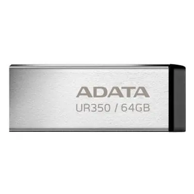 ADATA UR350/64GB/USB 3.2/USB-A/Černá, UR350-64G-RSR/BK