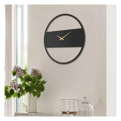 Wallity Decorative Metal Wall Clock Stripe Metal Wall Clock - APS103