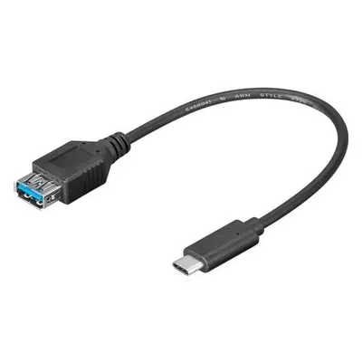 PremiumCord kur31-01 USB 3.1 konektor C/male - USB 3.0 konektor A/female, 0,2m