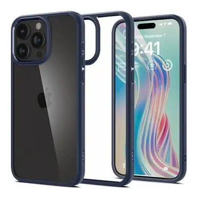 Spigen Ultra Hybrid kryt iPhone 15 Pro Max tmavě modrý