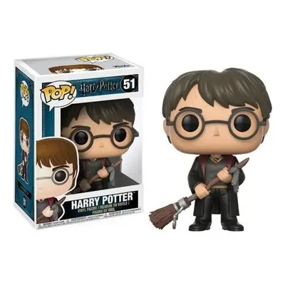 Funko POP! #51 Movies: Harry Potter - Harry with Firebolt & Feather (Exclusive)